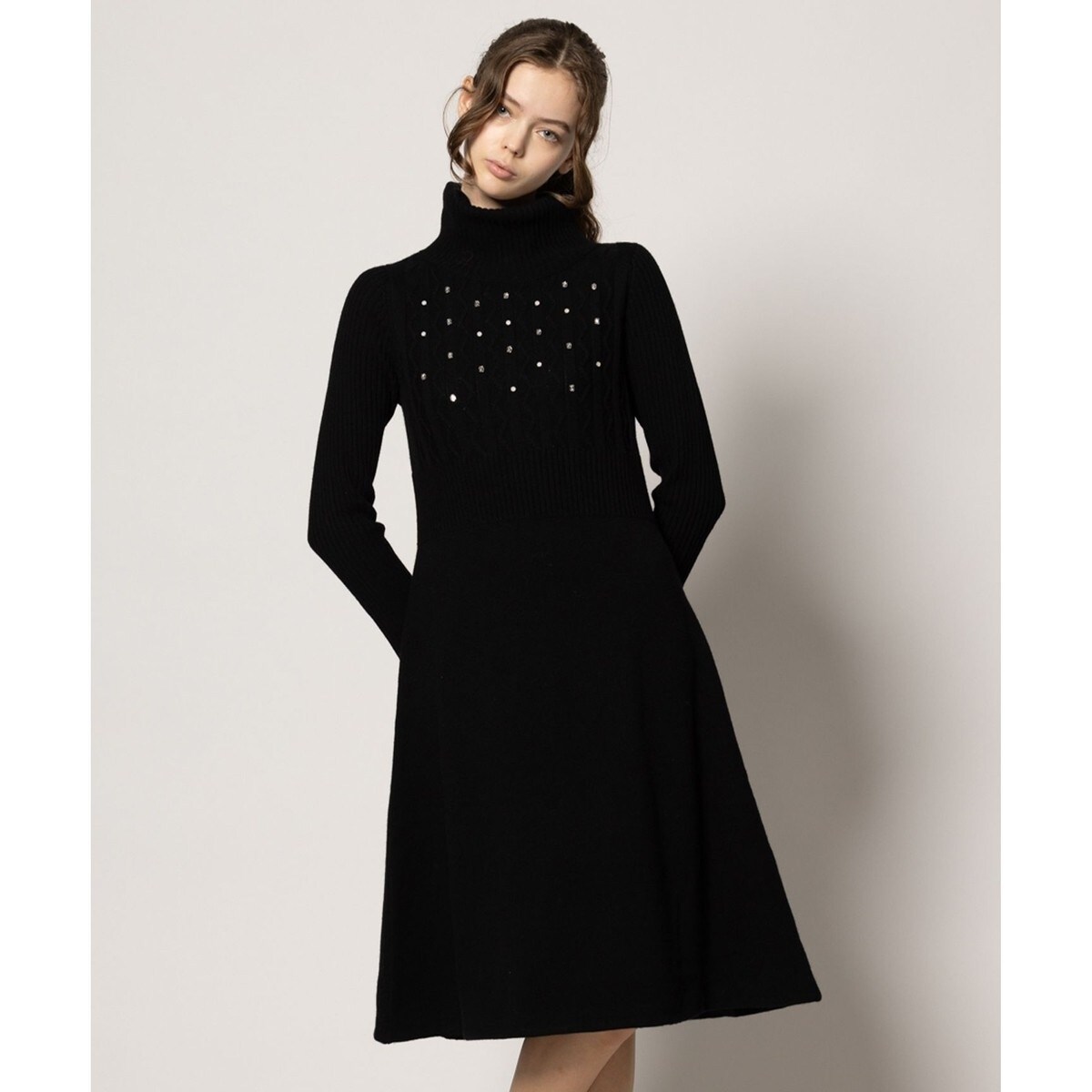 TOCCA トッカ ICE BOX DRESS ドレス 0 ICE BOX ニットドレス | トッカ(TOCCA) | マルイウェブチャネル