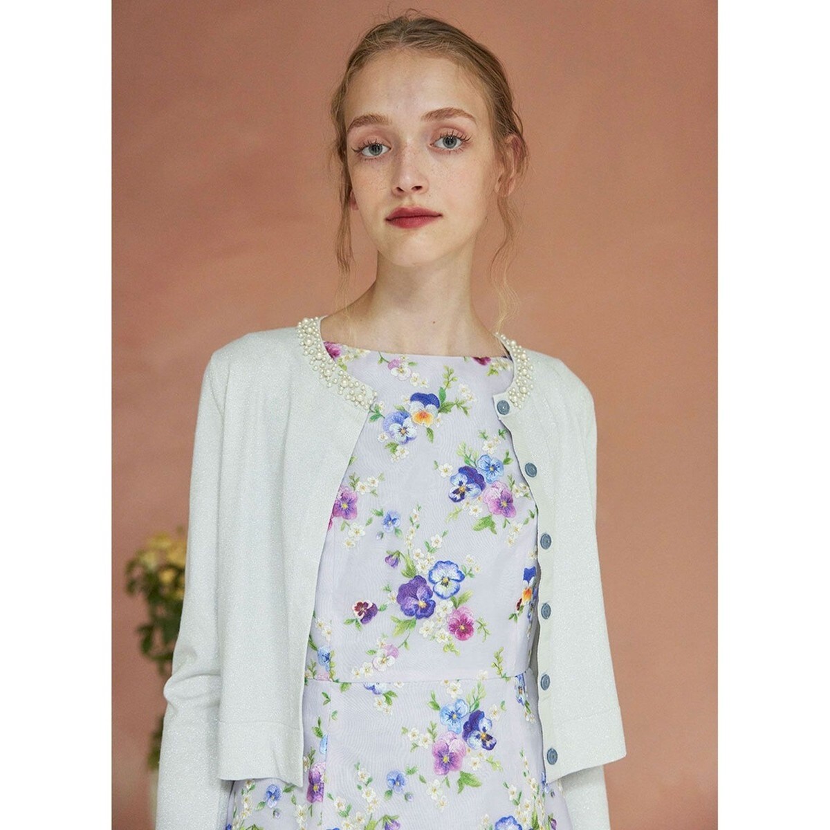 【洗える】SHEER BUBBLE KNIT ニットカーディガン TOCCA｜【洗える】SHEER BUBBLE KNIT ニットカーディガン