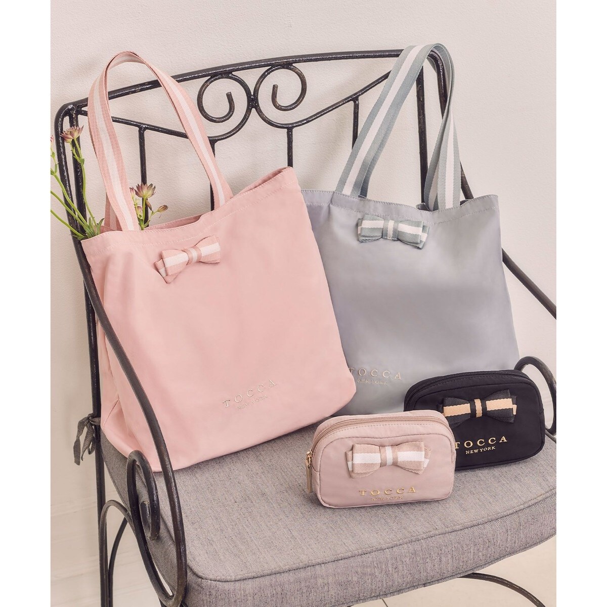 WEB限定・A4サイズ対応】BICOLOR RIBBON ECOBAG エコバッグ