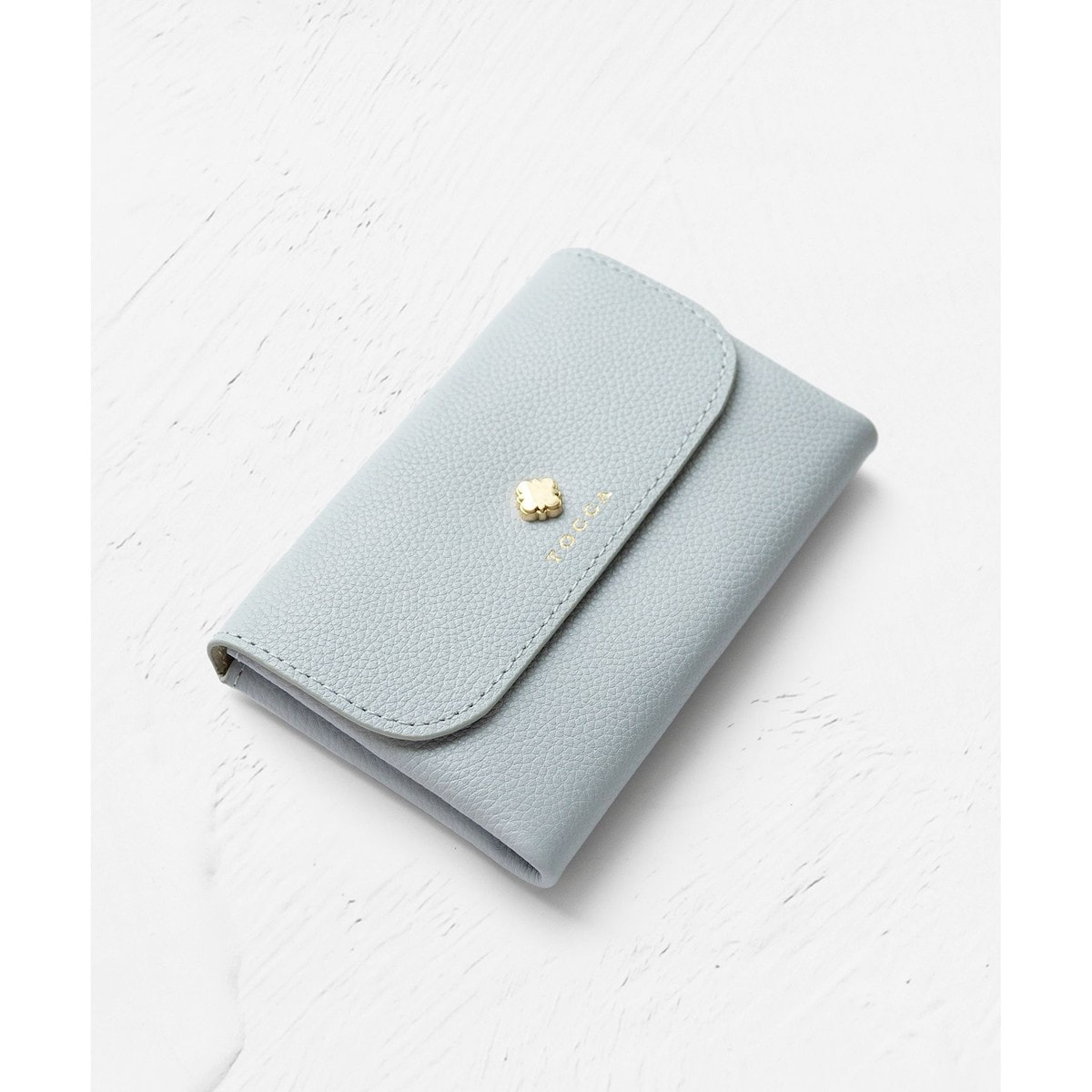 TOCCA ブラックレザーキーケース CLOVER KEYPOUCH TOCCA｜TOCCA CLOVER KEYPOUCH キーリング付きマルチポーチ