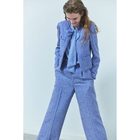 [^ԁFPRTOGS0820]2025SS OCCASION COLLECTIONMIST TWEED ~Xg cC[h̏íAƒŐ􂢂ł鏤iłB~Xĝ悤ɍׂD̃cC[h̃pc͂ƂĂySnłBgh郏ChpcŁAiXJ[gX^C킵₷VGbgƂȂĂ܂BncC[hŃVvȂ̂ŃR[fBl[gȒPBjbguEXA܂fރWPbg킹ăZj[AIP[Wʋ΁AfC[ƕLV[ł܂BɂfރACeƂāAhXXJ[g܂BňFʁLkF₠聙Fy@\zEL