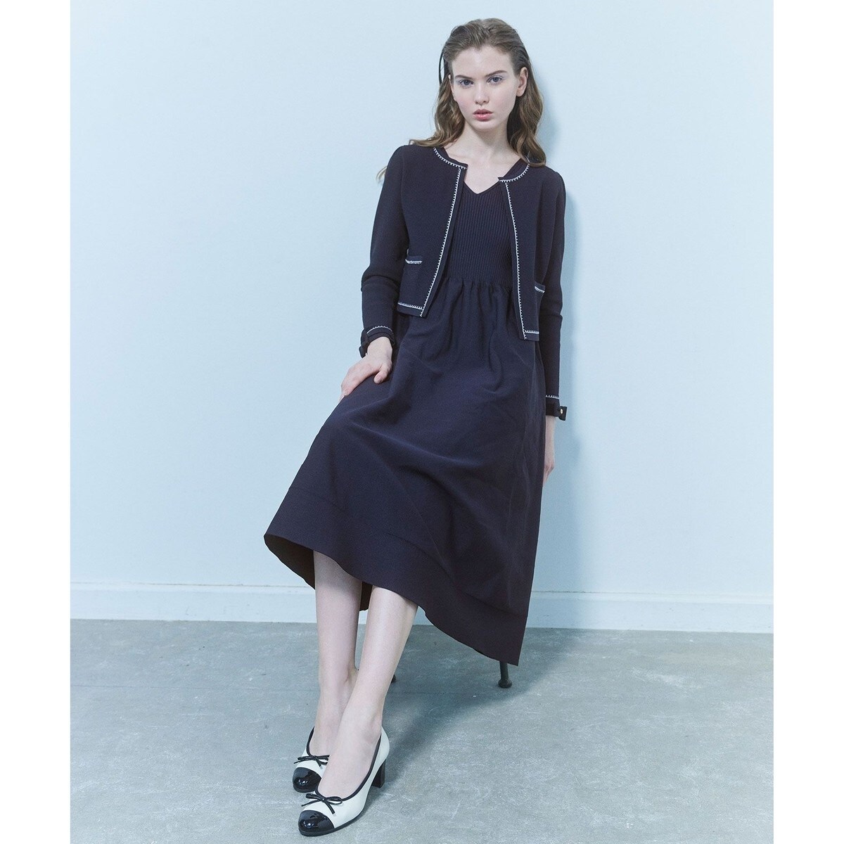 洗える！】RAINY NIGHT ニットドレス | トッカ(TOCCA) | マルイウェブ