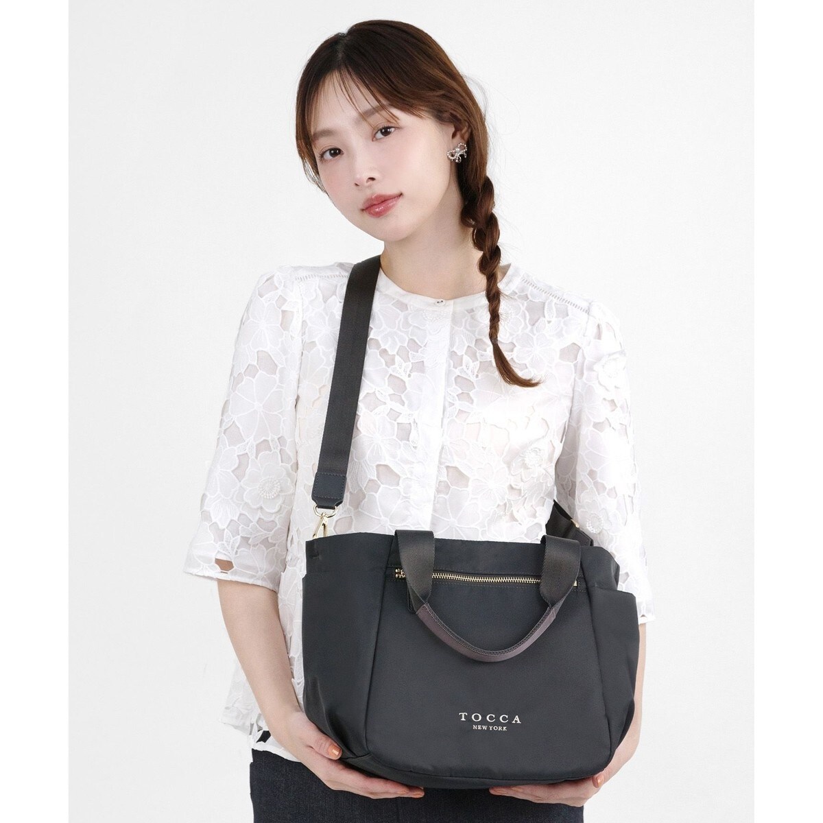 EMIS★[正規品] PACKABLE NYLON TOTE BAG ナイロン素材 EMIS☆[正規品] PACKABLE NYLON TOTE BAG ナイロン素材 (EMIS