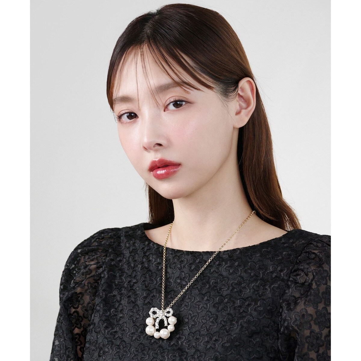 TOCCA トッカ / ネックレス パールネックレス リボンブローチ RIBBON BROOCH NECKLACE ブローチネックレス / TOCCA