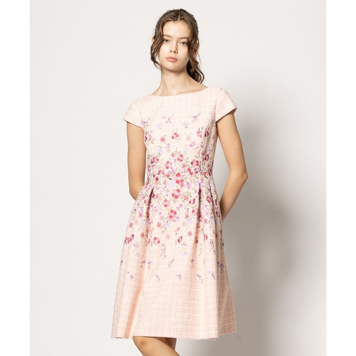 キャンセル分販売！】【受注生産】【洗える！】CHERRY BLOSSOM DRESS