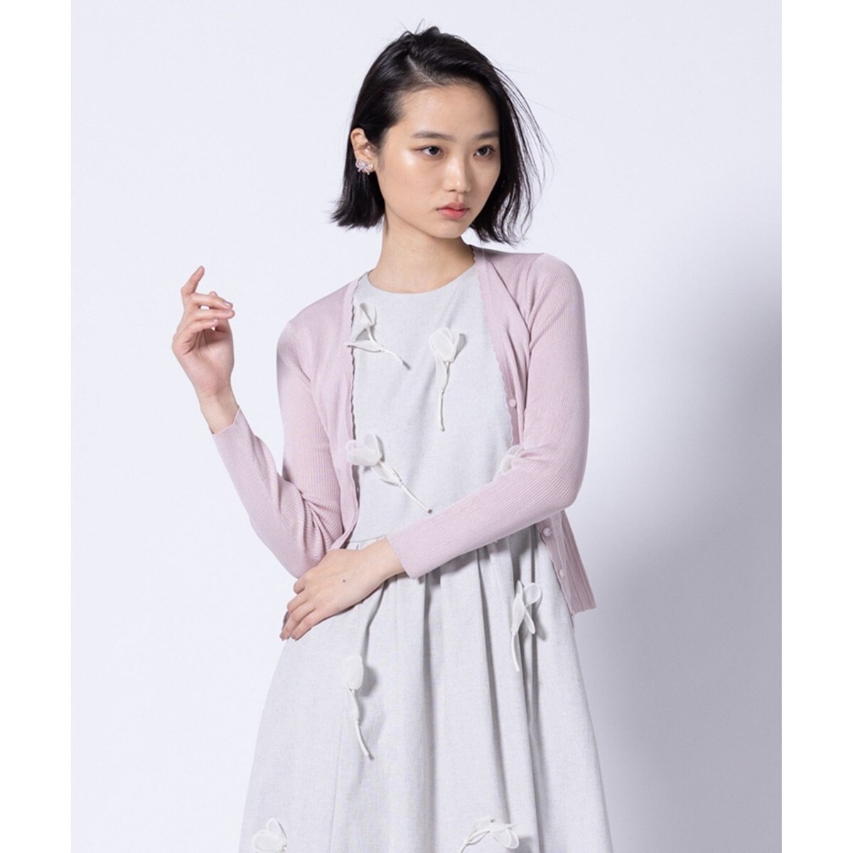 【洗える】ICING SUGAR KNIT ボレロ TOCCA｜【洗える】ICING SUGAR KNIT ボレロ | Rakuten Fashion