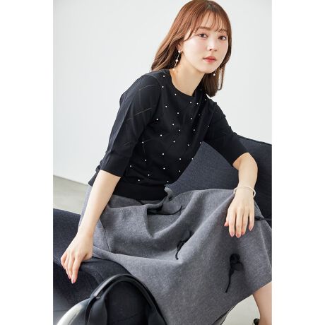 [^ԁFKRTOGM0856]2025 SPRING COLLECTIONSPRINGTIME XvO^C̏íAƒŐ􂢂ł鏤iłBV̂u₩ȑfނł肵tF~jȃjbggbvXłB悢ŁAWPbg̃Ci[ƂĂ􂵂܂B_C̃ACbgƏ̃p[r[YŁAiȉ؂€vXB̓{gXɍ킹₷RpNgȃTCYA͓̘rƉBKxȒŁAlۂȕ͋CɎdグ܂Bfނł肵jbgJ[fBKƍ킹Ē̂łBňFʁLkF聙F