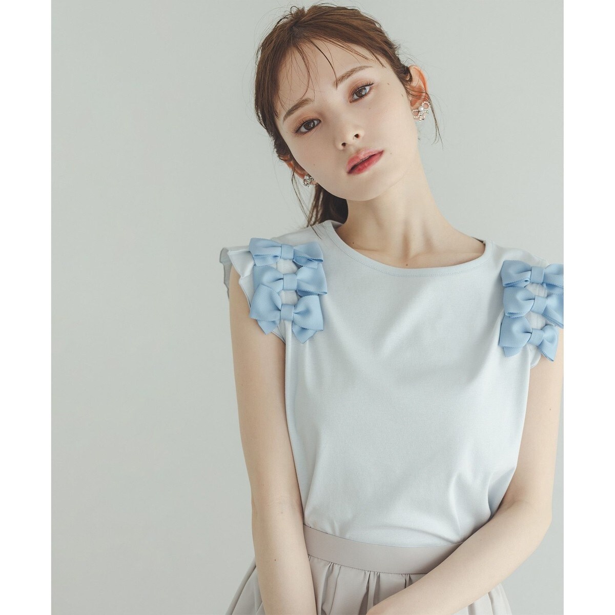 LANVIN COLLECTION / ランバン コレクション ペタルモチーフニット ペタルモチーフニット | LANVIN COLLECTION (Women)/ランバン