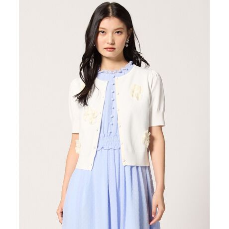 [^ԁFKRTOGA0030]2025 PRE FALL COLLECTIONFLOWER POP t[|bv̏íAƒŐ􂢂ł鏤iłBVtHfނŁAЂƂЂƂƂł肵Ԃ̃`[t炵J[fBKłBOƂ߂ăgbvXƂĂAVvȃhXɍ킹ăR[fBl[g̃|CgɂĂAtF~ȕ͋CɂĂ܂By₩ȑfނ̂ӂƂALbƂEGXgARpNgȃTCYŃX^CAbvĂ܂Byfށz_炩GǂAȂ₩Ŋ炩ȎłBiȌ򊴂AJWAɂꂢ߂ɂ킹₷fށB^ꂵɂ₷łBňFʁLkFF