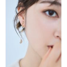 LUNAE COIN PEAR EARRINGS イヤリング