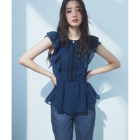 [^ԁFKKTOGA0020]2025 PRE FALL COLLECTIONDANCING LACE TOPS _VO [X gbvX̏íAƒŐ􂢂ł鏤iłBiȃ[XgƁA炵t̃fBe[炵ۂ̃gbvXłB_炩ȑfފŁASnQBEGXg̓tBbgAX^CĂ܂BpcX^CCANZT[ŃJWAɂGKgɂȂāAfC[bNɉ؂₩vXł܂ByfށzXgb`̂̓ɏ_ɃtBbgBDGŖȂ钅SnłBy@\zO90%ȏJbgfނgpĂ܂BL@\fނgpĂ܂BňFʁLkF₠聙F