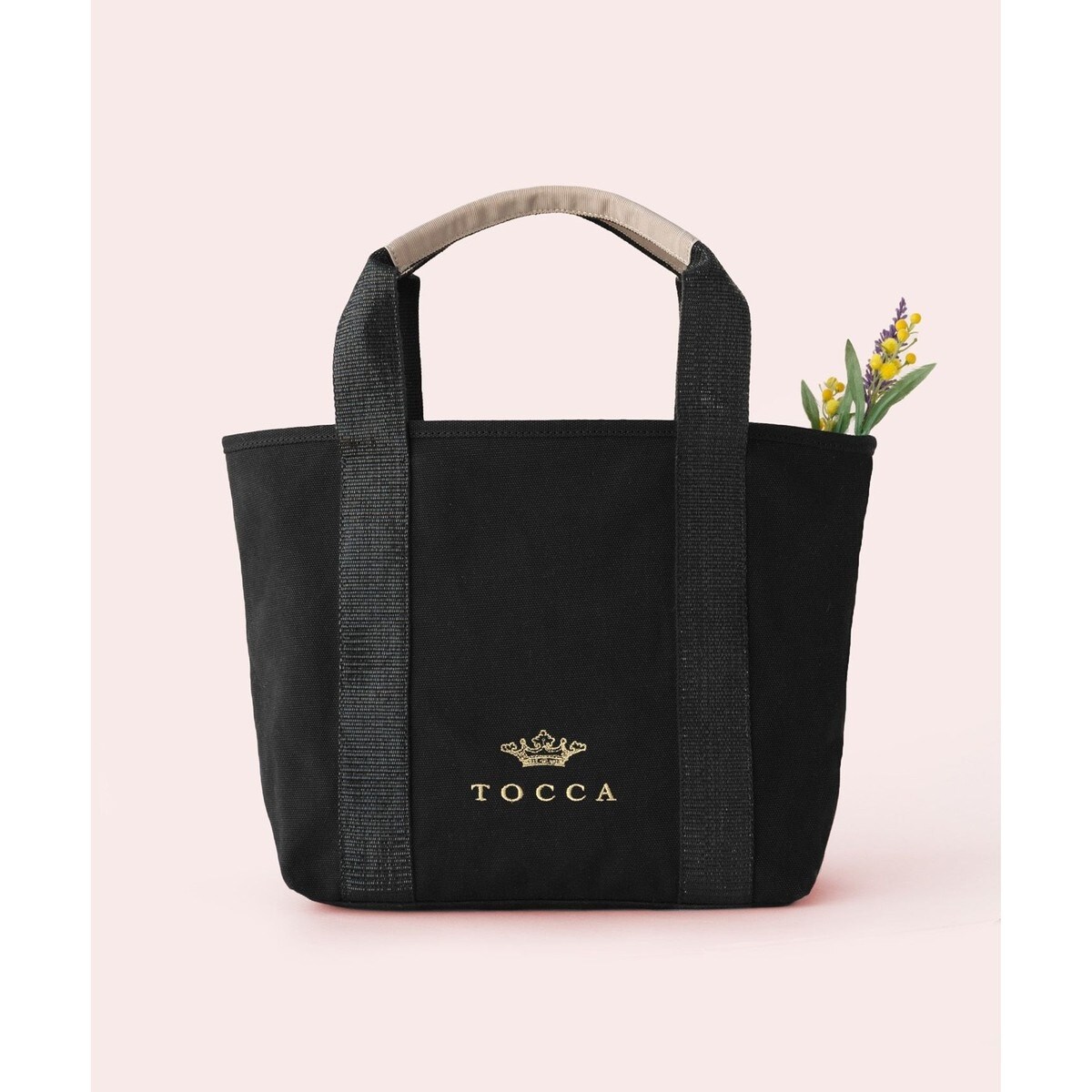 【華やか】TOCCAトッカ IN THE GARDEN キャンバストートバッグ WEB＆一部店舗限定】DANCING TOCCA CANVASTOTE S キャンバス