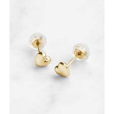 【WEB限定】WITH HEART MINI PIERCED EARRINGS K10 ピアス