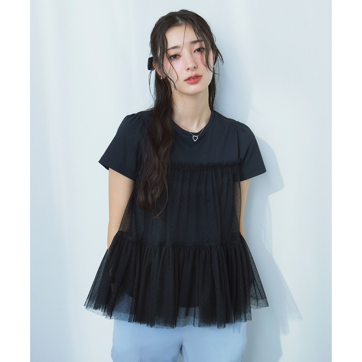 美人百花掲載】【消臭】PLAY PARACHUTE Tシャツ | トッカ(TOCCA