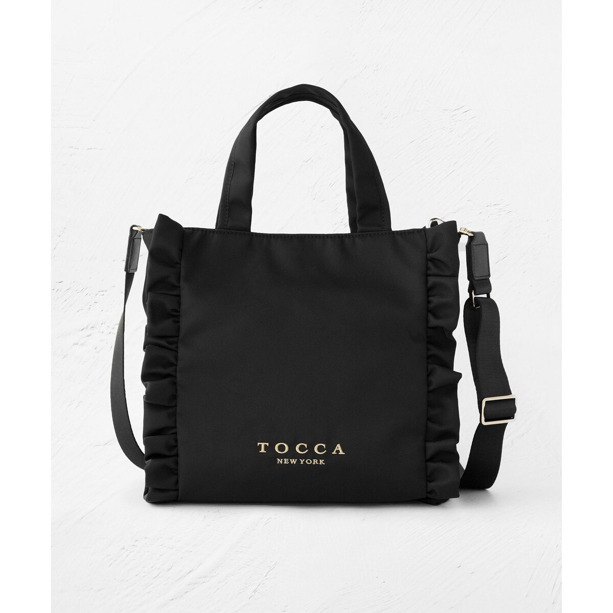 撥水】BICOLOR RIBBON TOTE トートバッグ | トッカ(TOCCA