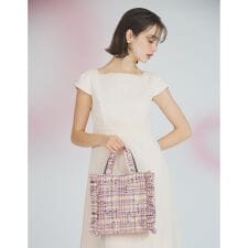 【美人百花掲載】【一部カラー撥水】TRIM WAVES MINITOTE ミニトートバッグ