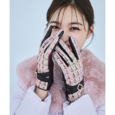 【タッチパネル対応】TWEED GLOVES 手袋