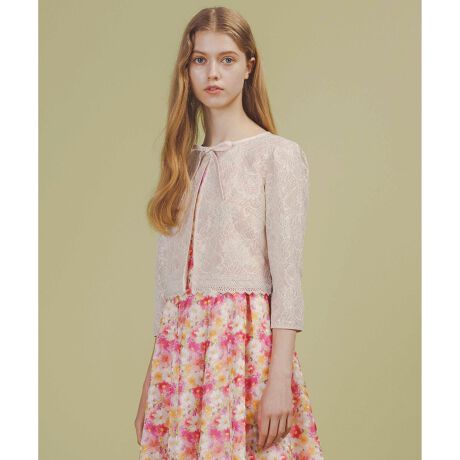 [^ԁFBLTOGS0855]2024 PEARL COLLECTIONTRANSPARENT LACE BOLERO gXpg [X {݂Ƃ̃{ƂĂȁAhX킹ɂ҂ȃ{łB[X̗ɃVtH{fBOiĉ悤ɓ\tZpjāA荂ƂƊoł悤ɂ܂BVtHɓ\t邱ƂɂēłȂ̂ɁAy₩ƃ[X̑@ׂȔ\Ă܂B̔鎵͏炵ۂĂ܂Bp[eB₨HȂǉ؂₩ȐȂɂ߂łBňFʁLkFF