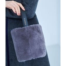 【ショルダー取り外し可能】MILKY TEA FURBAG ファーバッグ
