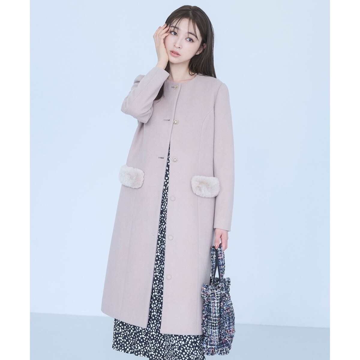 消臭】CLOVER CARPET キルト中綿ロングコート | トッカ(TOCCA