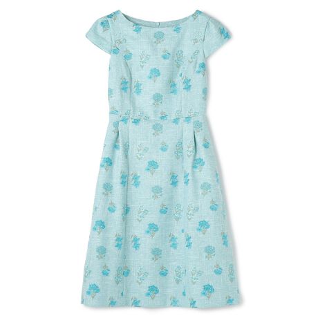 [^ԁFOPTOCA0312]2024 FALL COLLECTIONENGLISH GARDEN CObV K[ft@V[ȃcC[hɎhJ{TOCCA炵hXłBG̃e[}ɍ킹āACObVK[fyމȏ̃C[Wł肵Ă܂Bt@ubN؂₩Ȃ̂ŃtBbgtẢVGbgŎhJۗĂ܂BňFʁLkFF