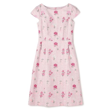 [^ԁFOPTOCA0312]2024 FALL COLLECTIONENGLISH GARDEN CObV K[ft@V[ȃcC[hɎhJ{TOCCA炵hXłBG̃e[}ɍ킹āACObVK[fyމȏ̃C[Wł肵Ă܂Bt@ubN؂₩Ȃ̂ŃtBbgtẢVGbgŎhJۗĂ܂BňFʁLkFF