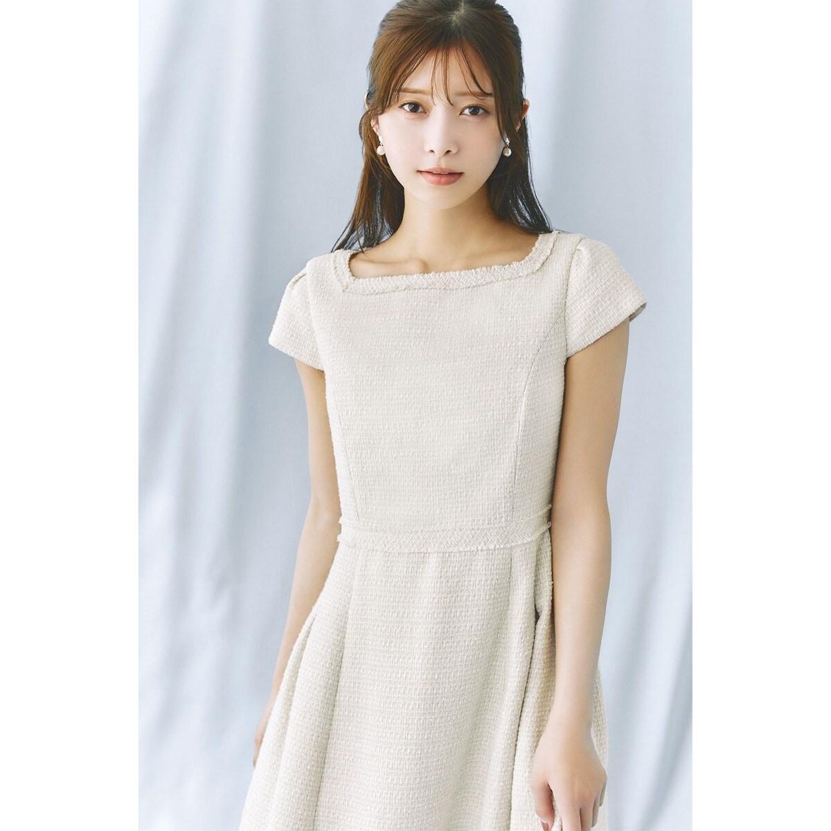 TOCCA 【洗える！】NUMBER ドレス　グレー　6 洗える！】NUMBER ドレス | トッカ(TOCCA) | マルイウェブ