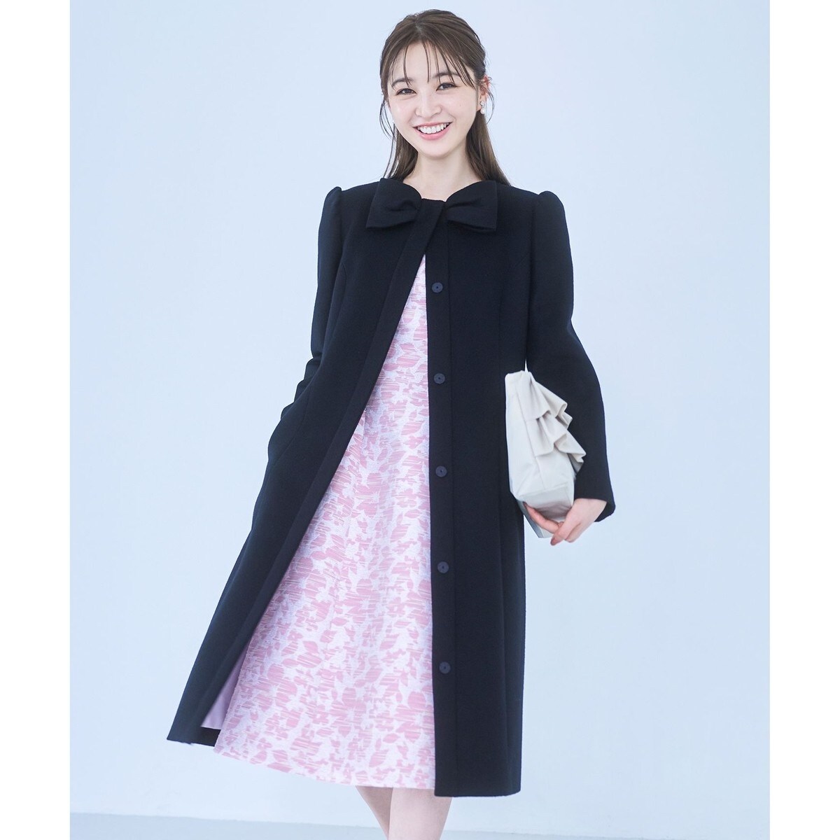 【試着のみ】トッカ TOCCA ツイードコート ブローチ付き 0サイズ 限定品 試着のみ】トッカ TOCCA ツイードコート ブローチ付き 0サイズ 限定品