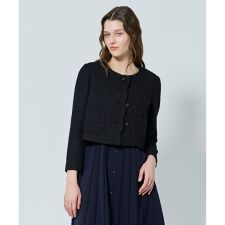 【消臭】BABY SCALLOP ツイードジャケット