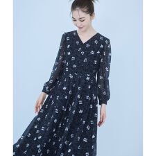 【百田夏菜子さん着用】【00サイズあり・消臭】BLOOMING CLOVER ドレス