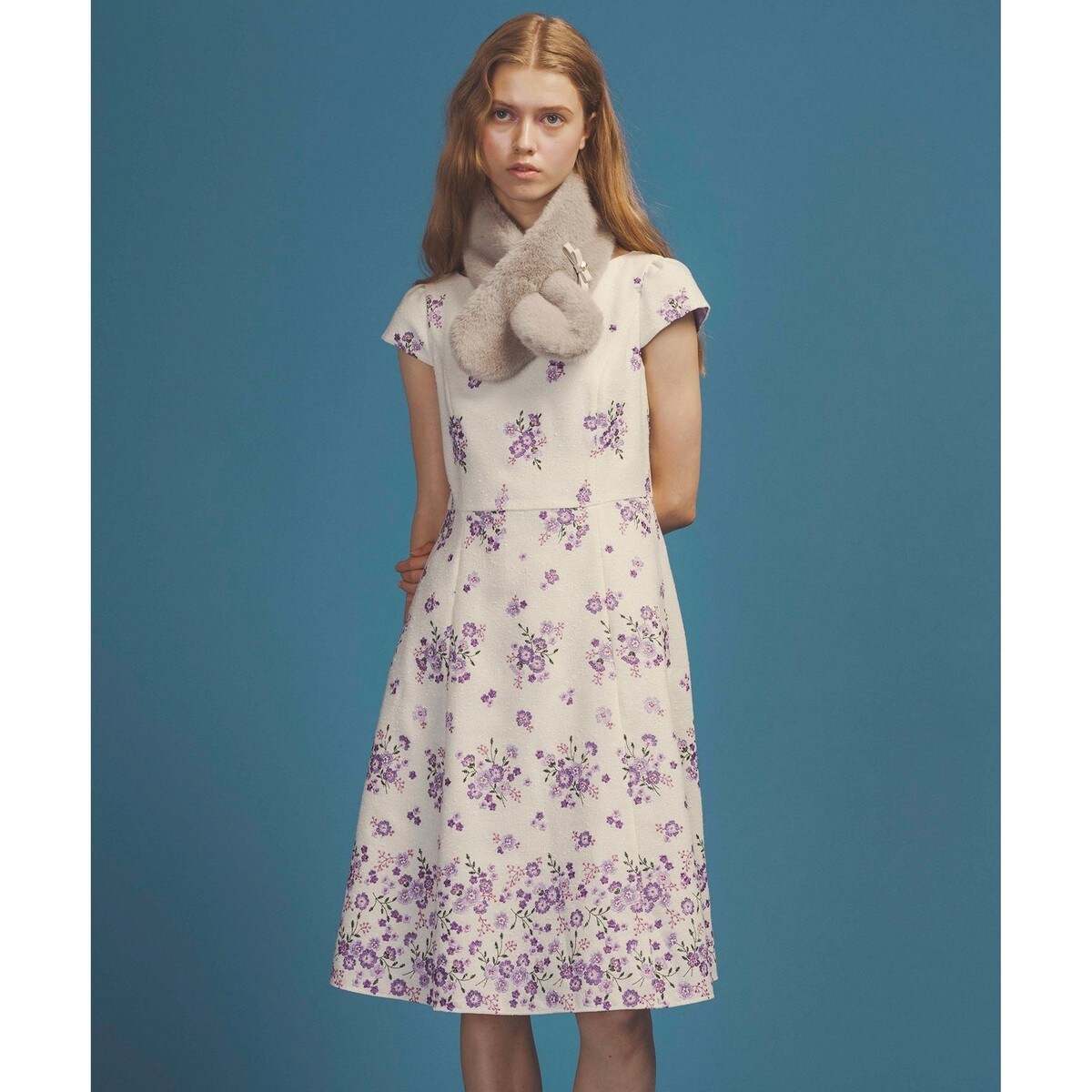 キャンセル分販売！】【受注生産】【洗える！】CHERRY BLOSSOM DRESS