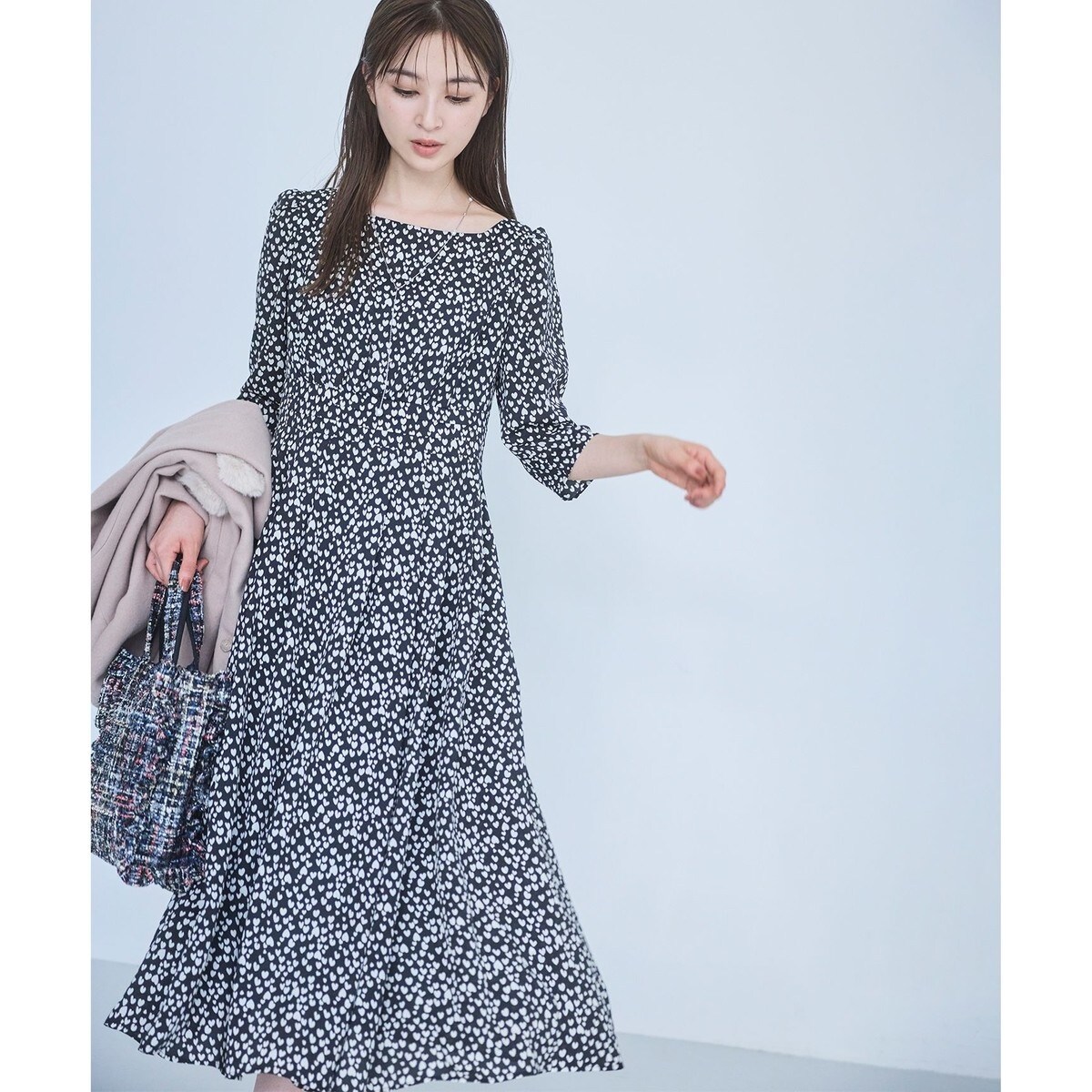 キャンセル分販売！】【受注生産】【洗える！】CHERRY BLOSSOM DRESS