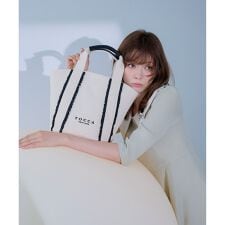 【八木アリサさん着用】TRILL TRIM CANVASTOTE キャンバストートバッグ