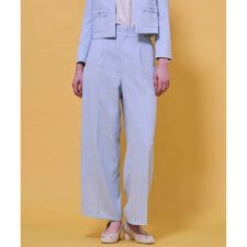 【八木アリサさん着用】【消臭】FROST MIST TWEED パンツ