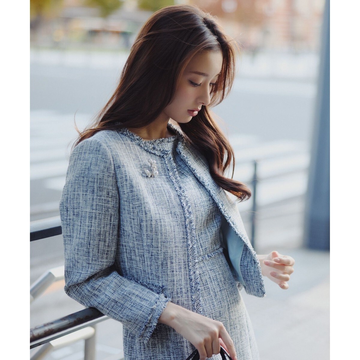 宮本茉由さん着用】GLOW SILHOUETTE ジャケット | トッカ(TOCCA