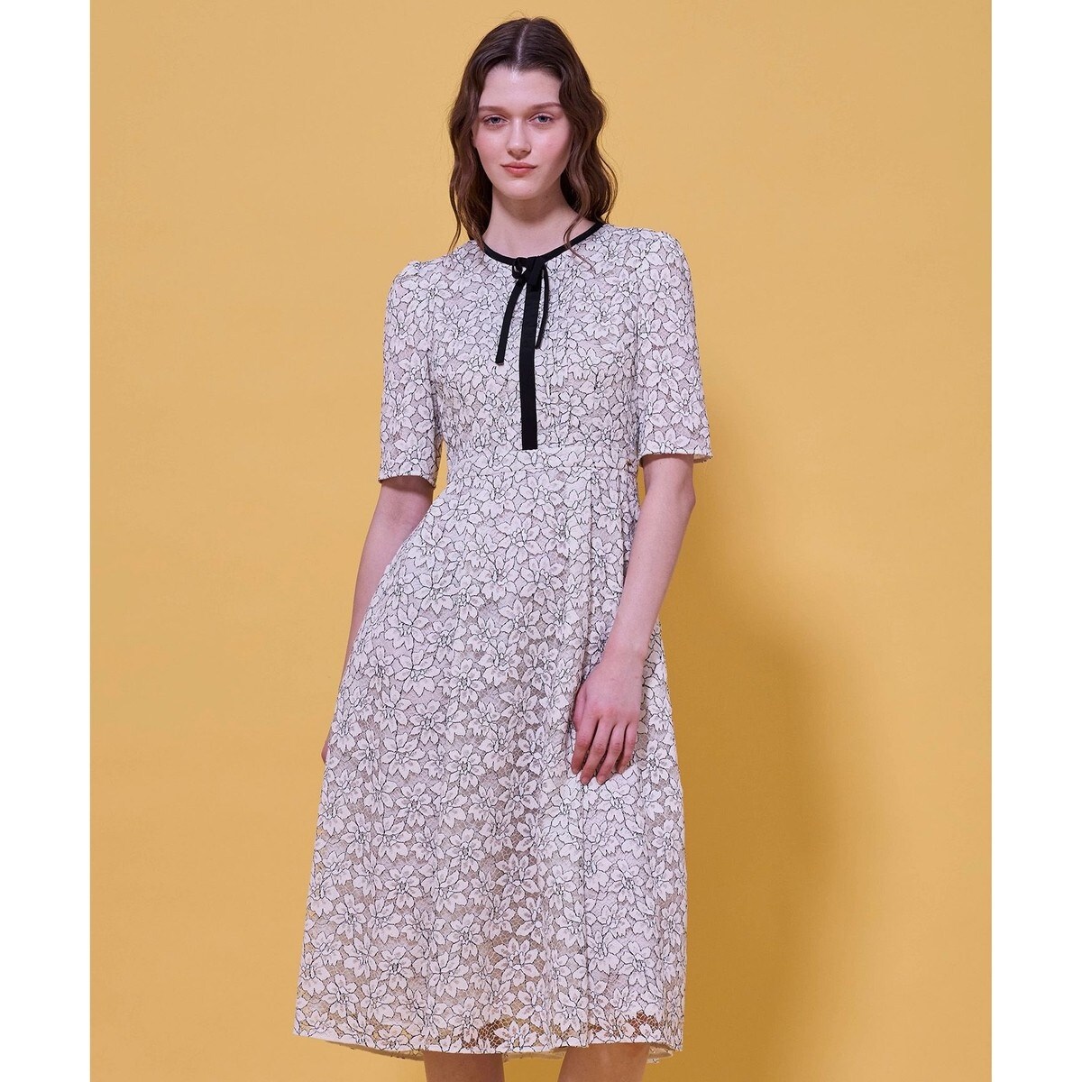 キャンセル分販売！】【受注生産】【洗える！】CHERRY BLOSSOM DRESS