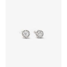 【WEB限定】FLORA PLATINUM DIAMOND PIERCED EARRINGS プラチ