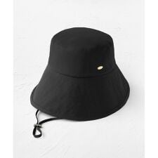 【サイズ調整可】TRIM RIBBON WIDE BRIM HAT ハット