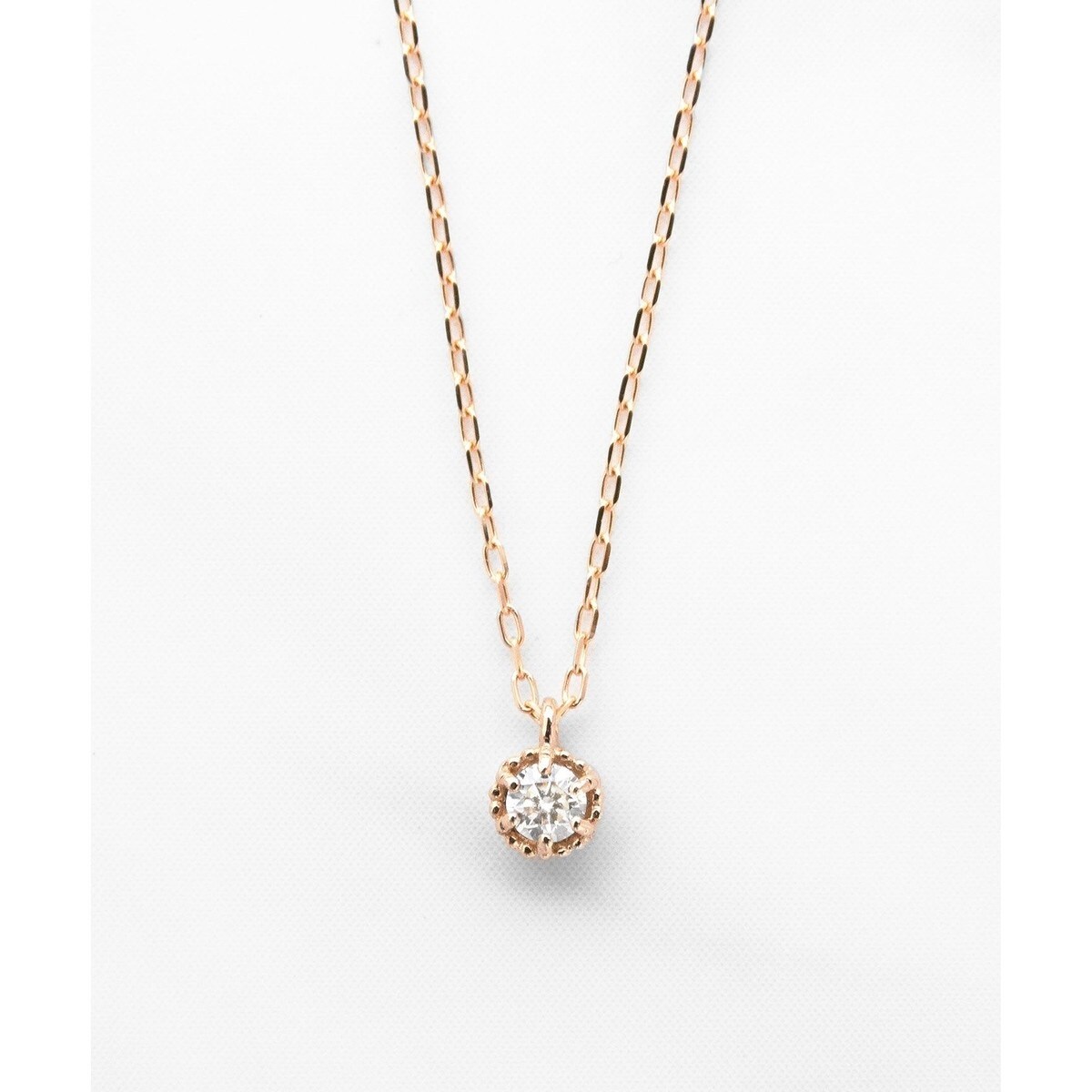 WEB限定】FLORA K18 DIAMOND NECKLACE K18 ダイヤモンド ネックレス