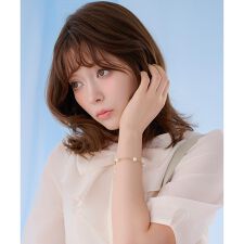 【八木アリサさん着用】SPRINKLE PEARL BRACELET 淡水パールブレスレット