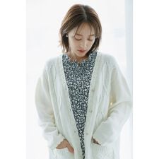 【chayさん着用】HEART HUG KNIT カーディガン