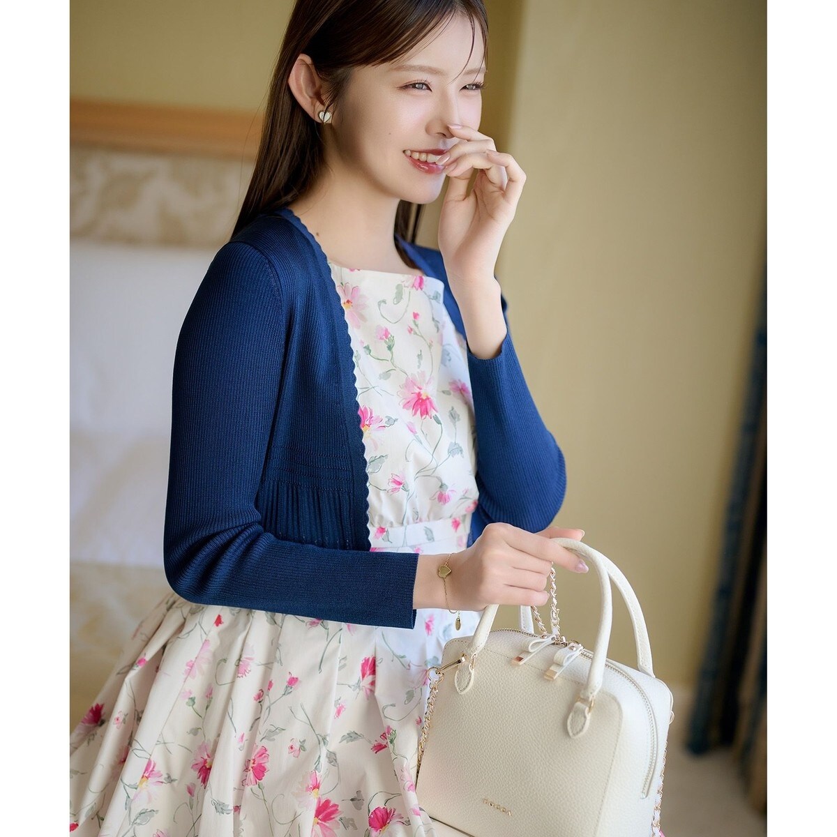 鈴木ゆうかさん着用】EYELET AJISAI ボレロ | トッカ(TOCCA) | マルイ