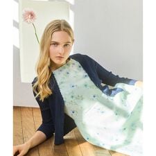 EYELET AJISAI カーディガン