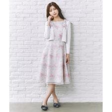 【キャンセル分販売！】【00サイズあり・洗える・消臭】FLORAL MELODY ドレス