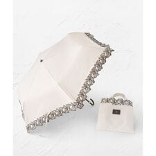 【晴雨兼用】DANCING RIBBON UMBRELLA 折り畳み傘 収納バッグ付き