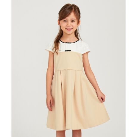 110－140cm】プリムジャージー 半袖 ワンピース | トッカ  