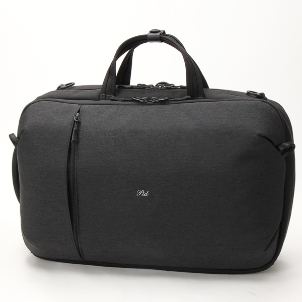 PID】レザーとナイロンのコンビ使い3WAYビジネスリュック | ピー・アイ