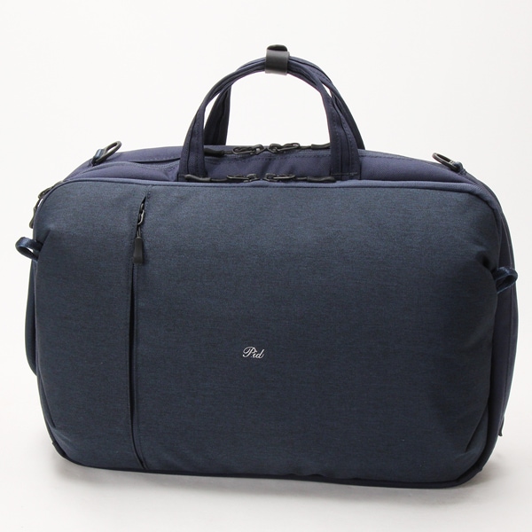 PID】レザーとナイロンのコンビ使い3WAYビジネスリュック | ピー・アイ