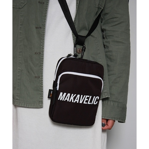 マキャベリック（MAKAVELIC）/【ミニバック　レディース】　ＣＲＯＳＳ‐ＴＩＥポーチバック　ＡＧＩＬＥ ミニバック レディース】 CROSS‐TIEポーチバック AGILE