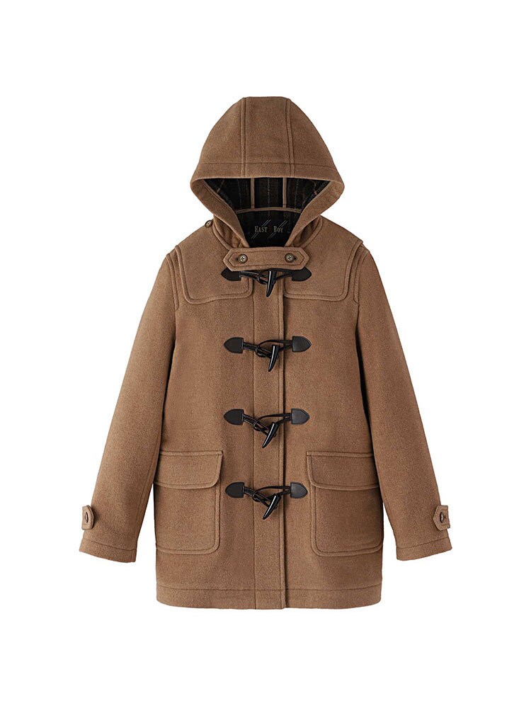 ダッフルコート（ダブルフェィス/袖裏地・ジップ付） | イースト